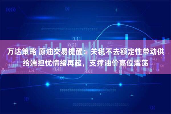 万达策略 原油交易提醒：关税不去额定性带动供给端担忧情绪再起，支撑油价高位震荡